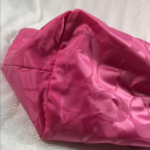 Coach Fuchsia Signature Tote w/tag - Picture 9 of 12